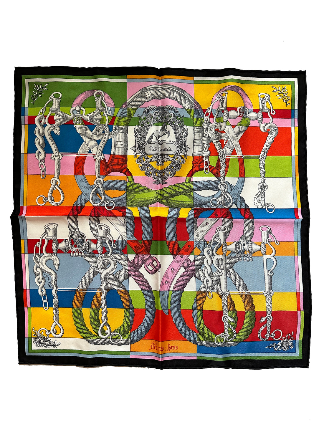 Hermès “Della Cavalleria” Scarf 45