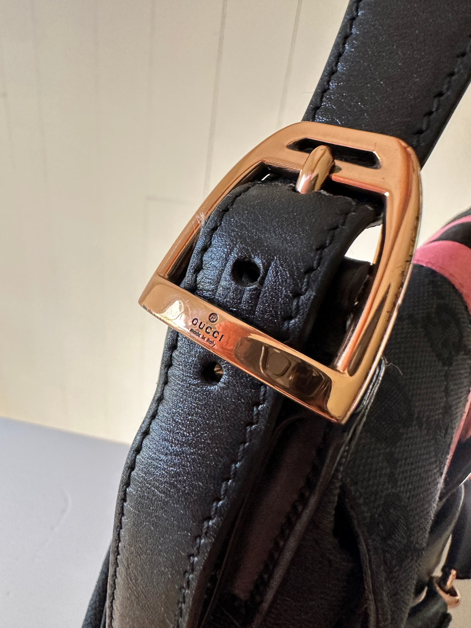 Gucci GG Web Horsebit Hobo