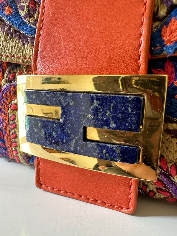 Fendi Paisley Baguette