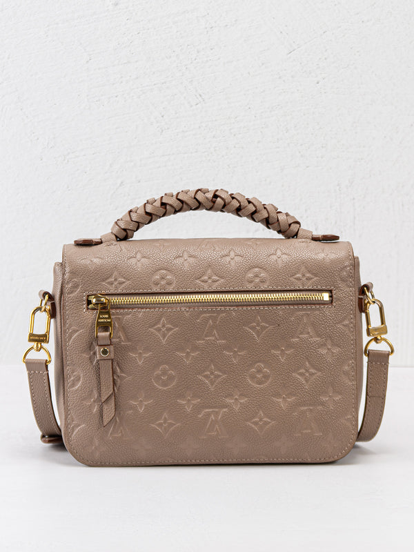 Louis Vuitton Empreinte Braided Pochette Métis Vison MM