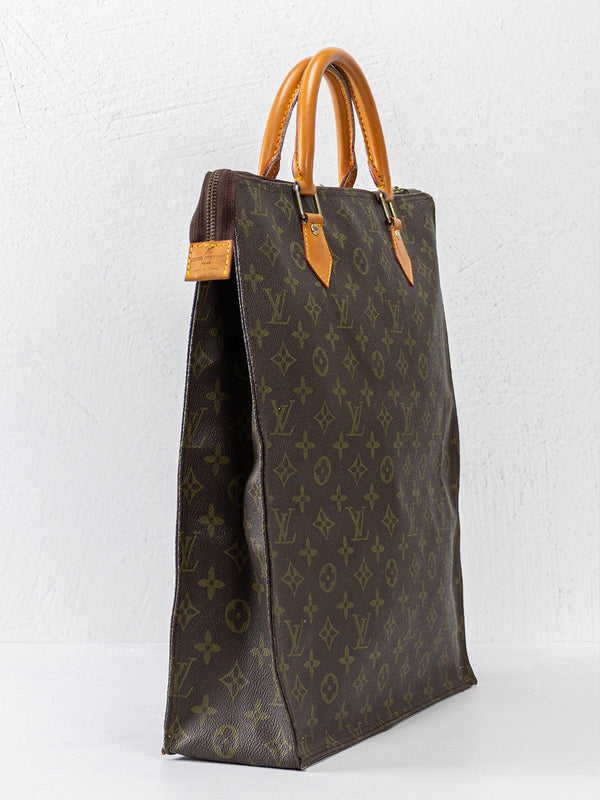 Louis Vuitton French Company Monogram Sac Plat