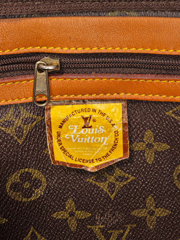 Louis Vuitton French Company Monogram Sac Plat