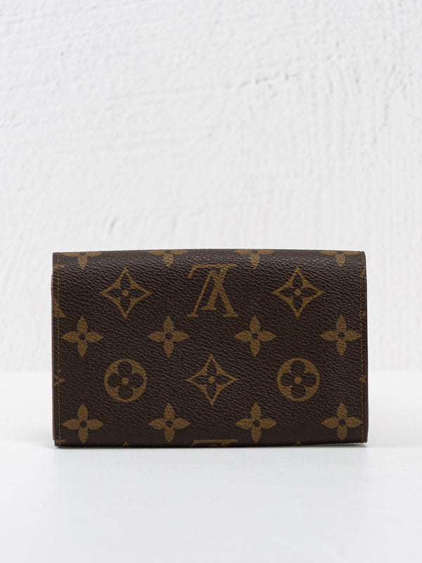 Louis Vuitton Monogram Porte-Monnaie Tresor Wallet