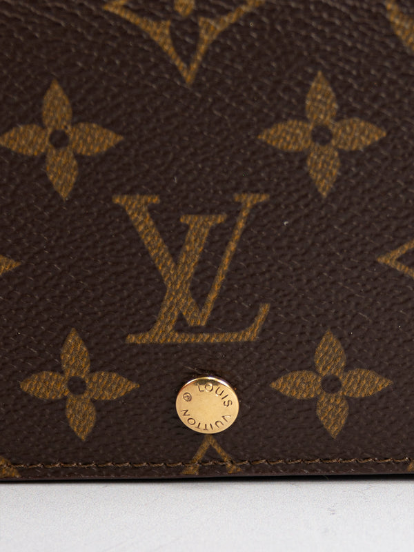 Louis Vuitton Monogram Porte-Monnaie Tresor Wallet