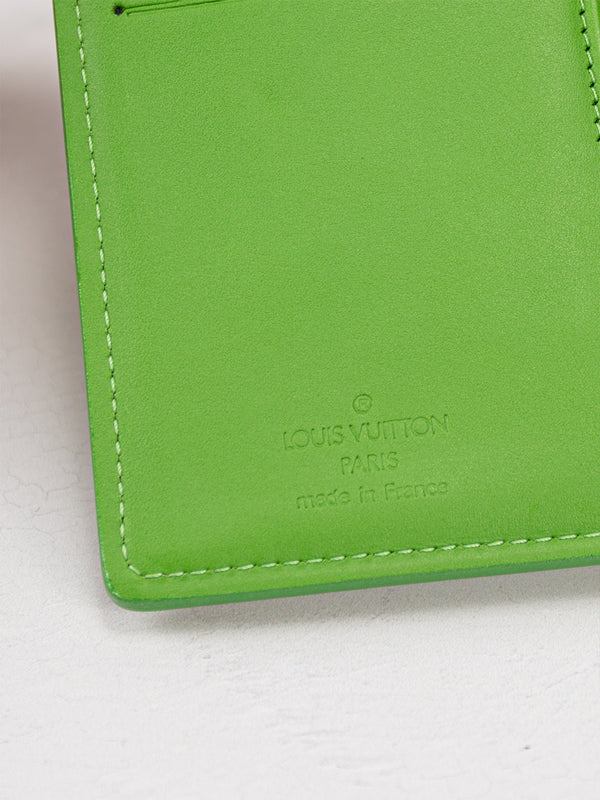 Louis Vuitton Monogram Vernis Vert Tonic Viennois Wallet