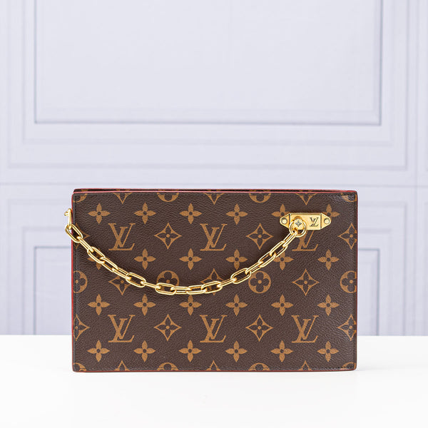 Louis Vuitton Monogram Legacy Chain Clutch