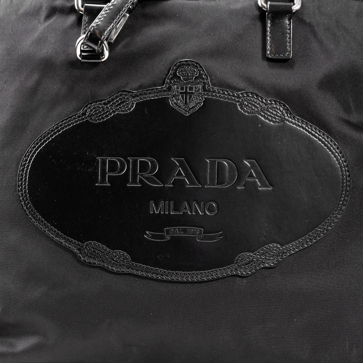 Prada Tessuto Nylon Logo 2-Way Bag