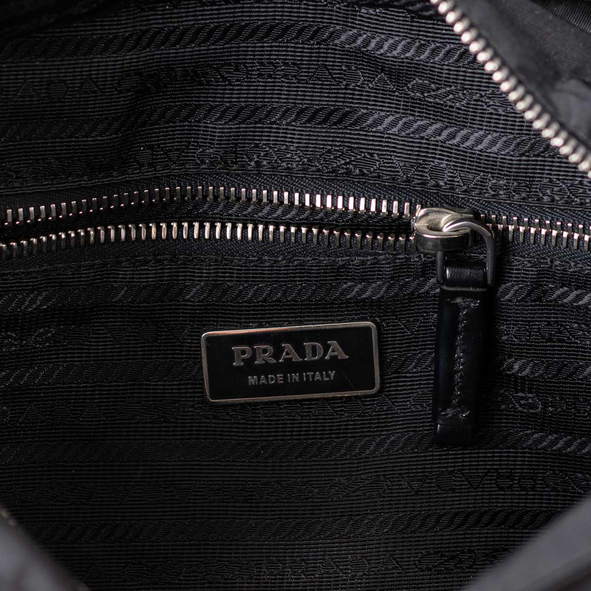 Prada Tessuto Nylon Logo 2-Way Bag