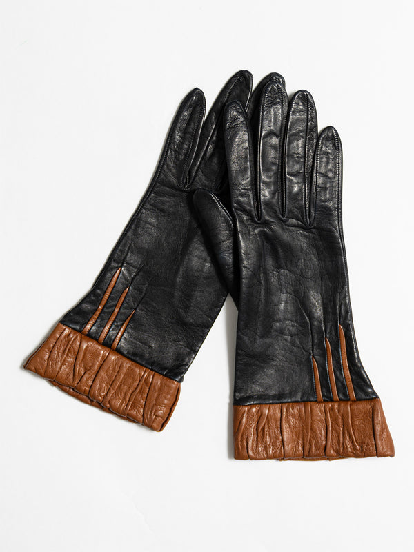 Yves Saint Laurent Leather Gloves