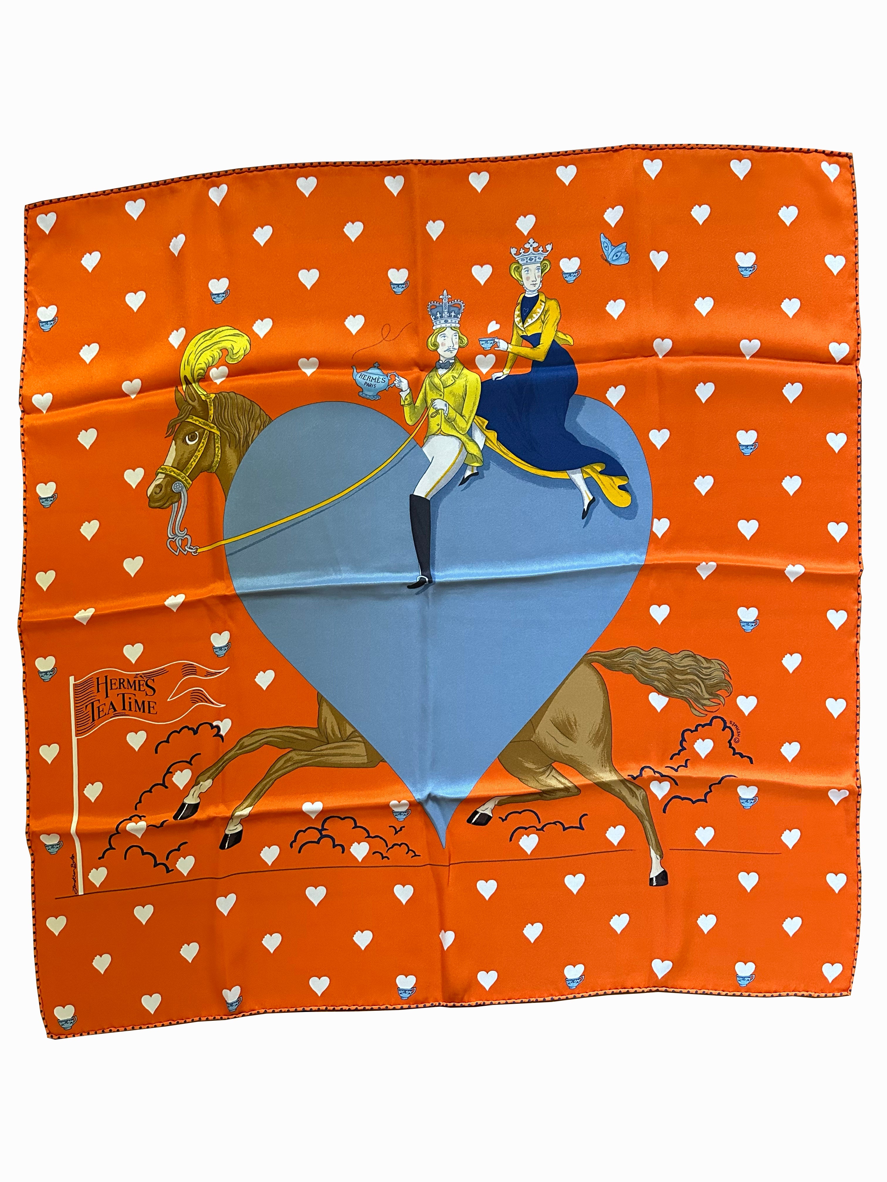 Hermès &quot;Tea Time&quot; Scarf 70