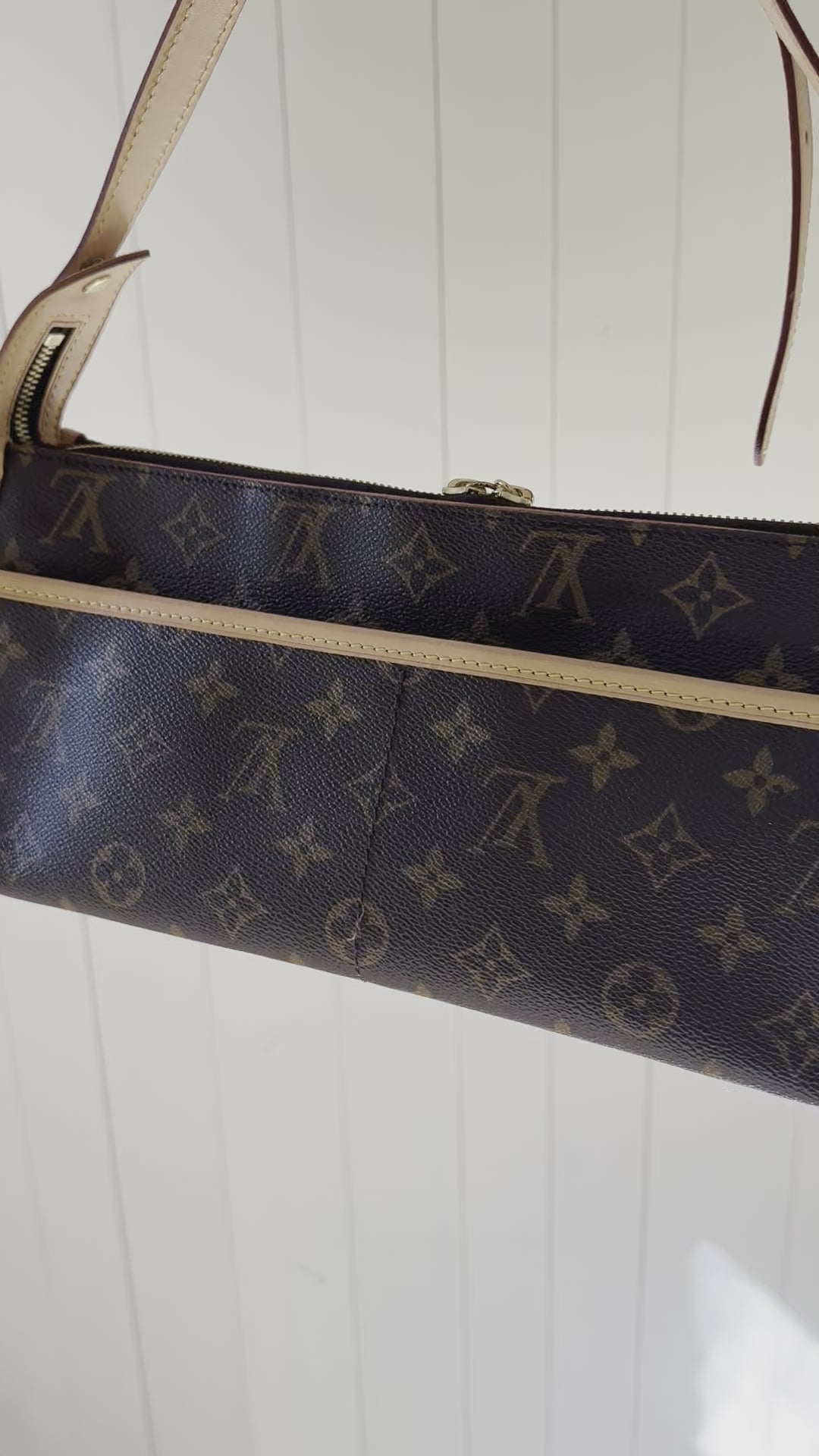 Louis Vuitton Popincourt MM Monogram Handbag Brown ref.248715 - Joli Closet