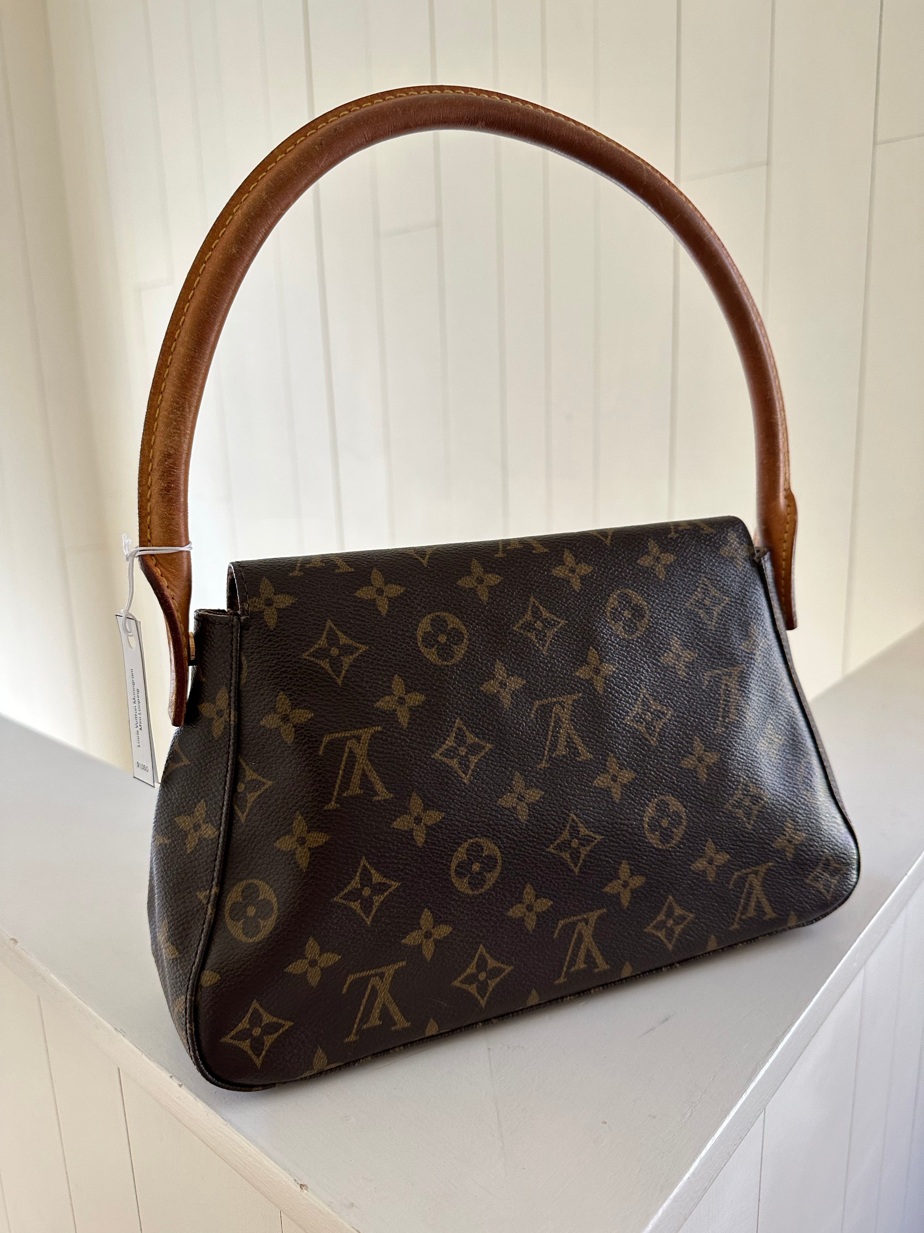 Louis Vuitton Mini Looping Monogram Shoulder Bag Canvas Brown Women's,  Brown Rewards - Monetha