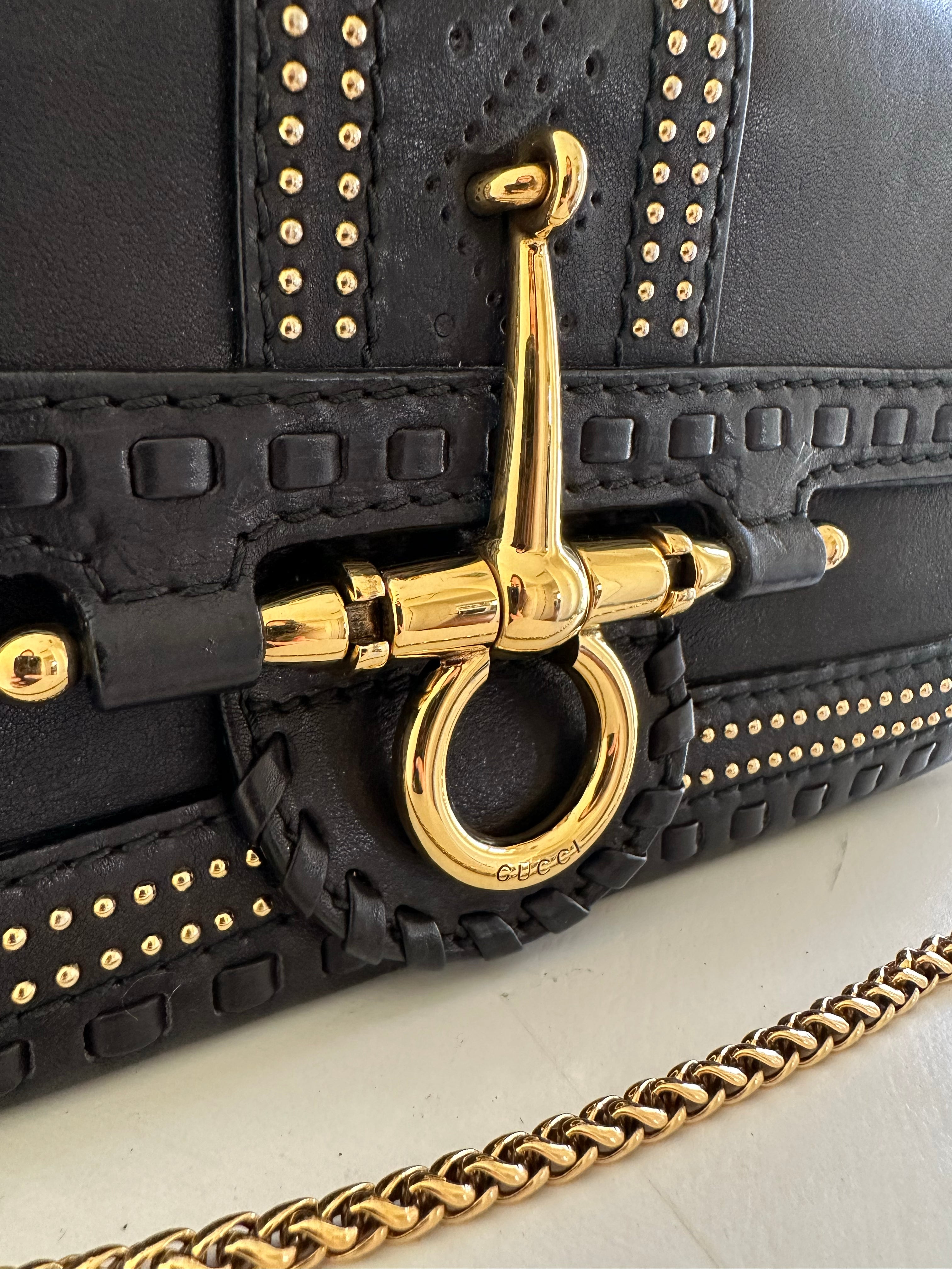 Gucci Snaffle Bit Pochette Clasp