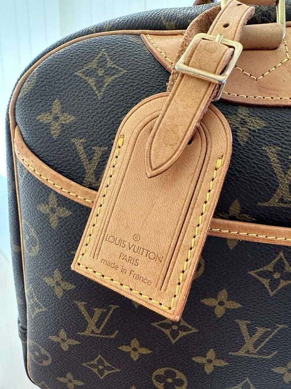 Louis Vuitton Monogram Deauville Luggage Tag