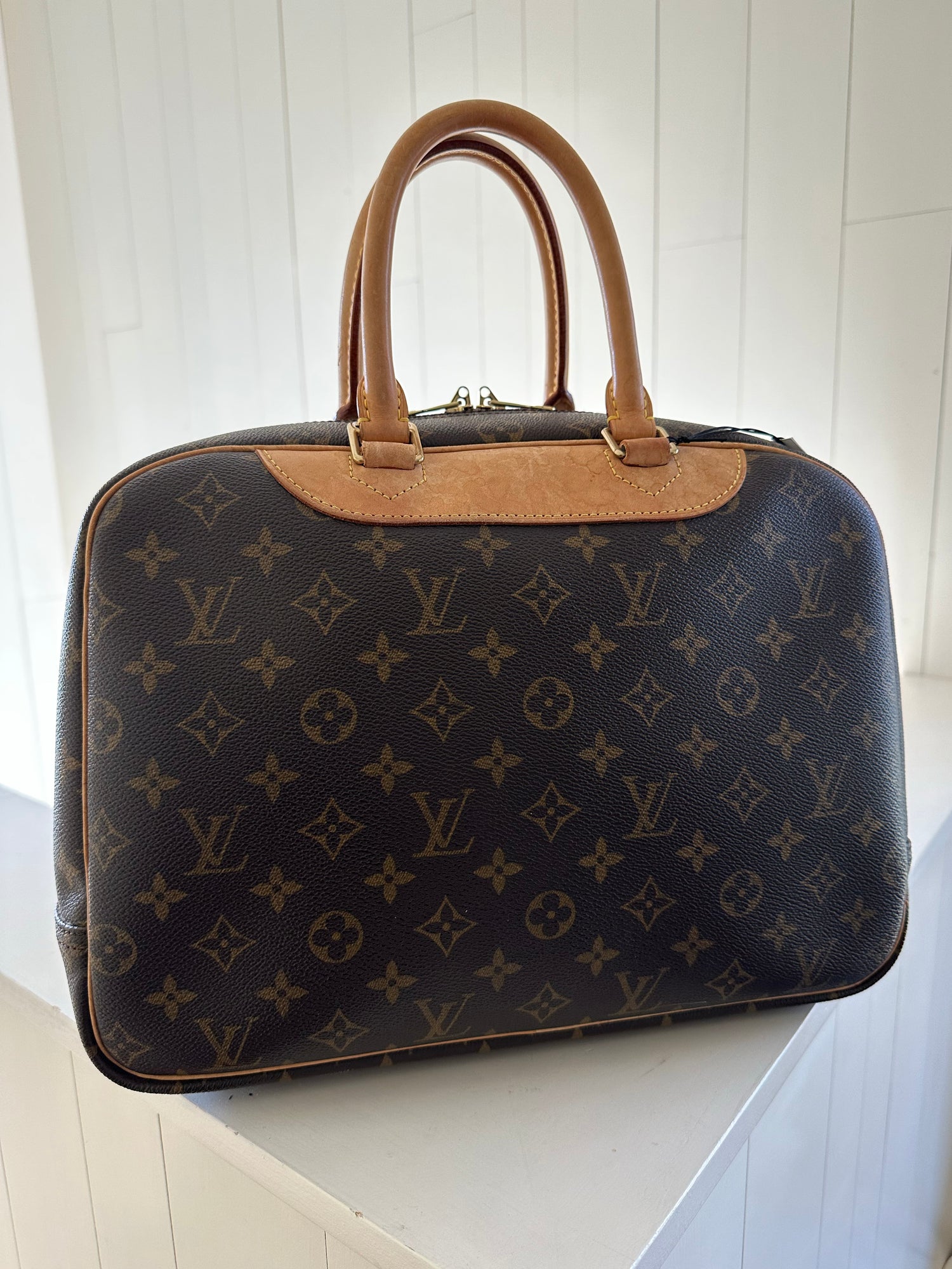 Louis Vuitton Monogram Deauville - Brown Handle Bags, Handbags - LOU795582