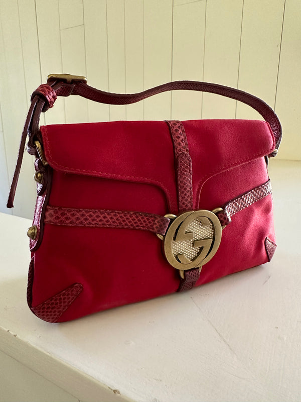 Gucci Mini Reins Thong Bag Front