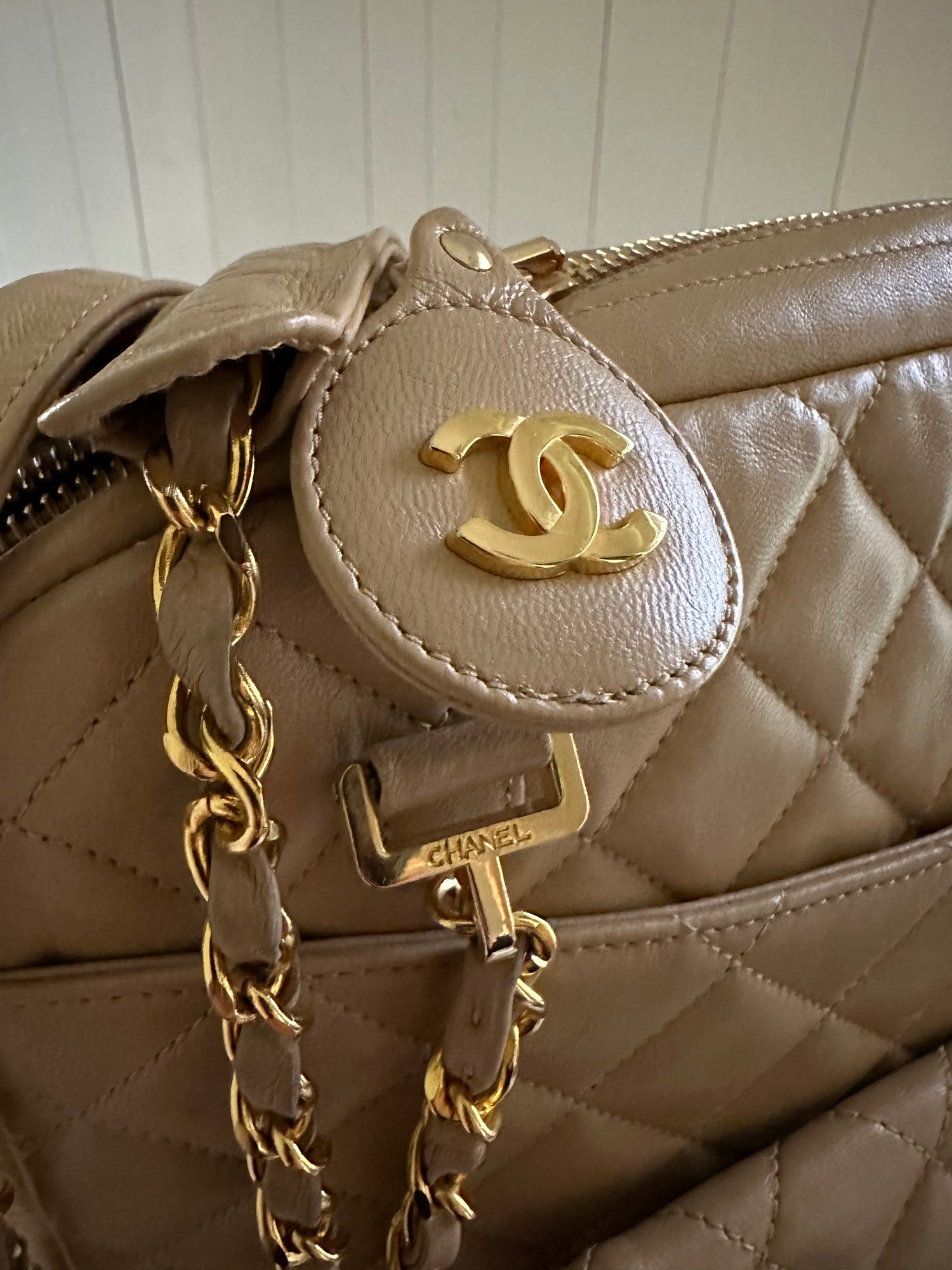 Chanel Charm Camera Bag With Wallet Charm