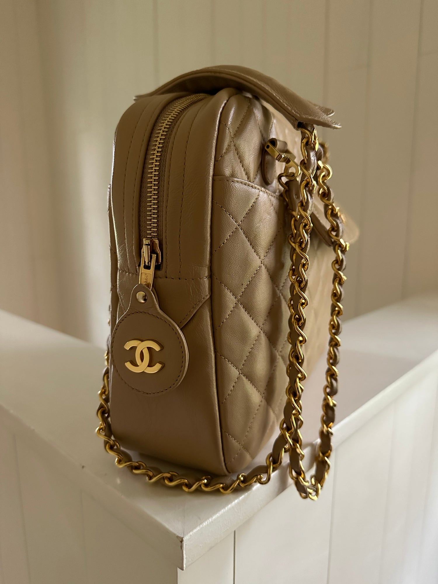 Chanel Charm Camera Bag With Wallet Side