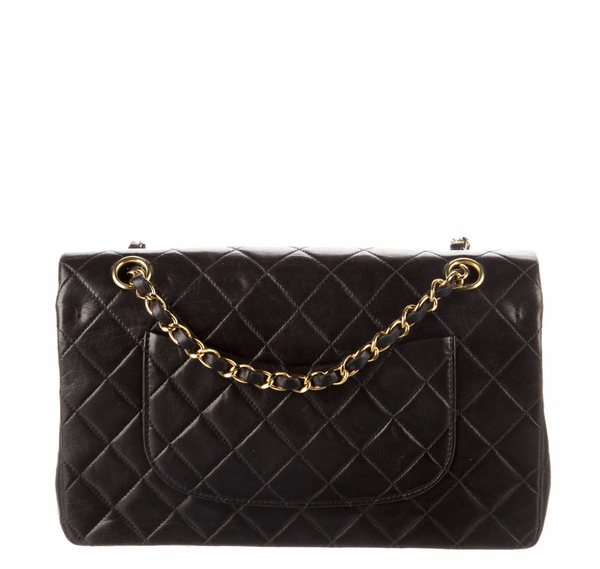 Chanel Medium Lambskin Double Flap Back