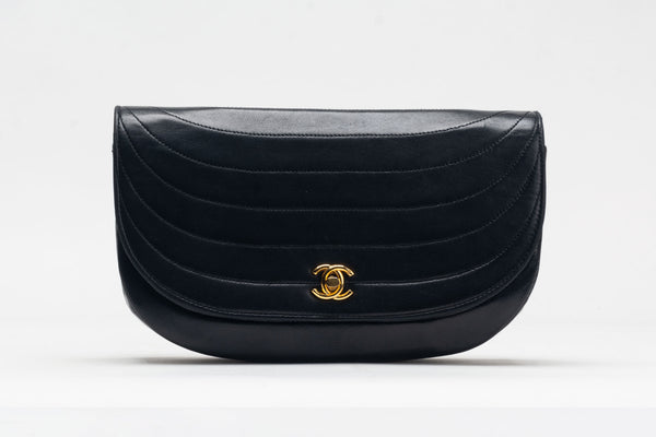 Chanel Half Moon Single Flap Bag